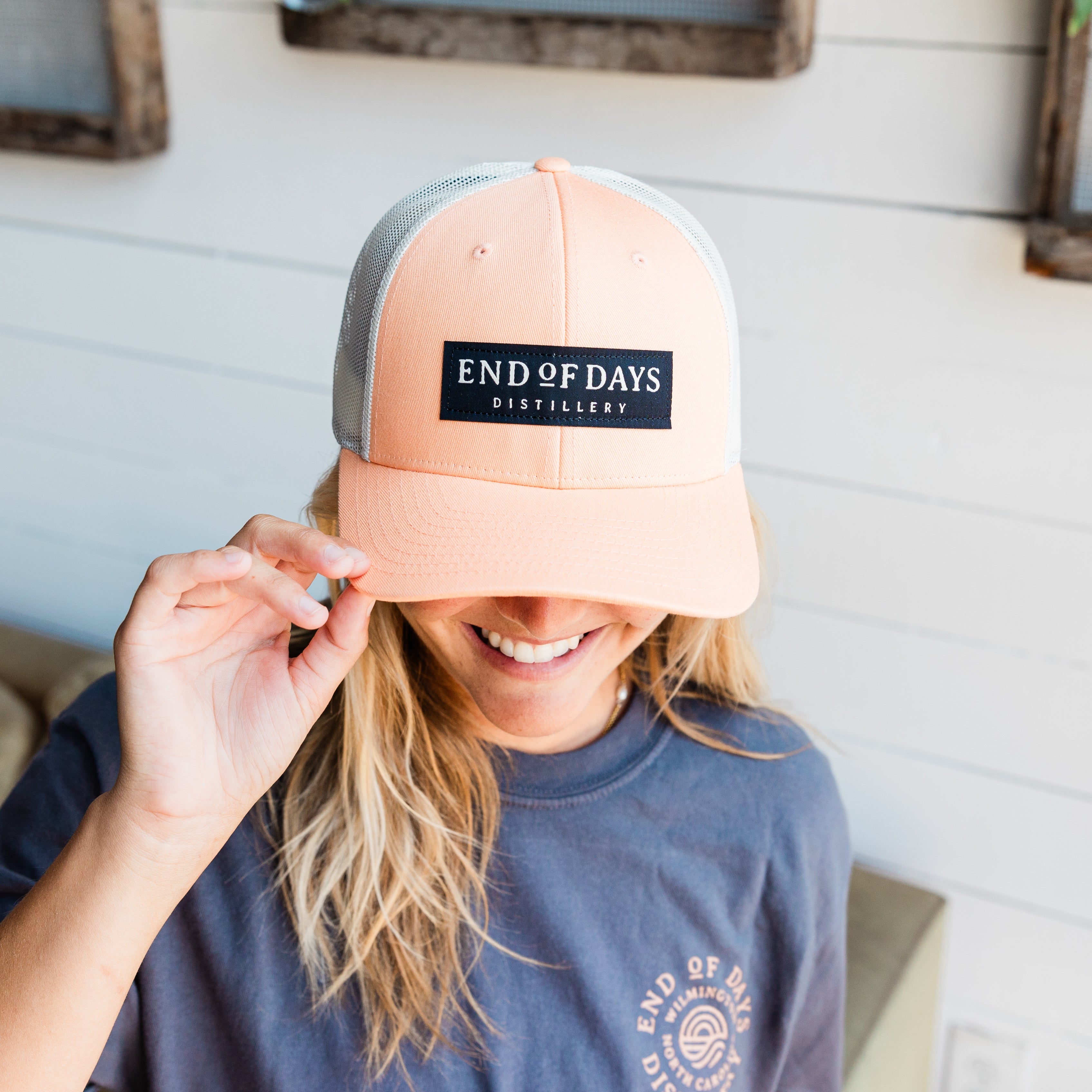 Woven Label Trucker Hat