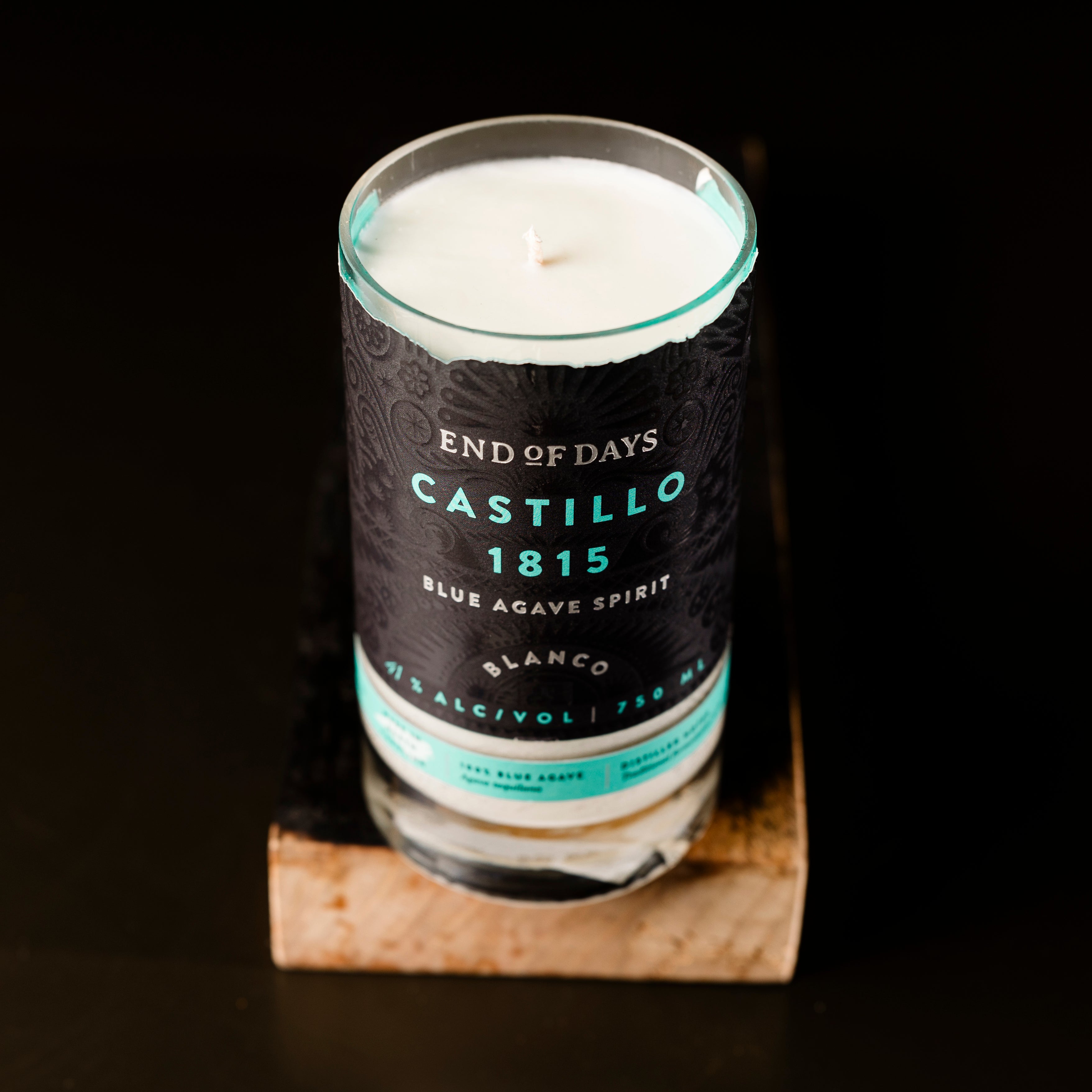 Soy Recycled Bottle Candle