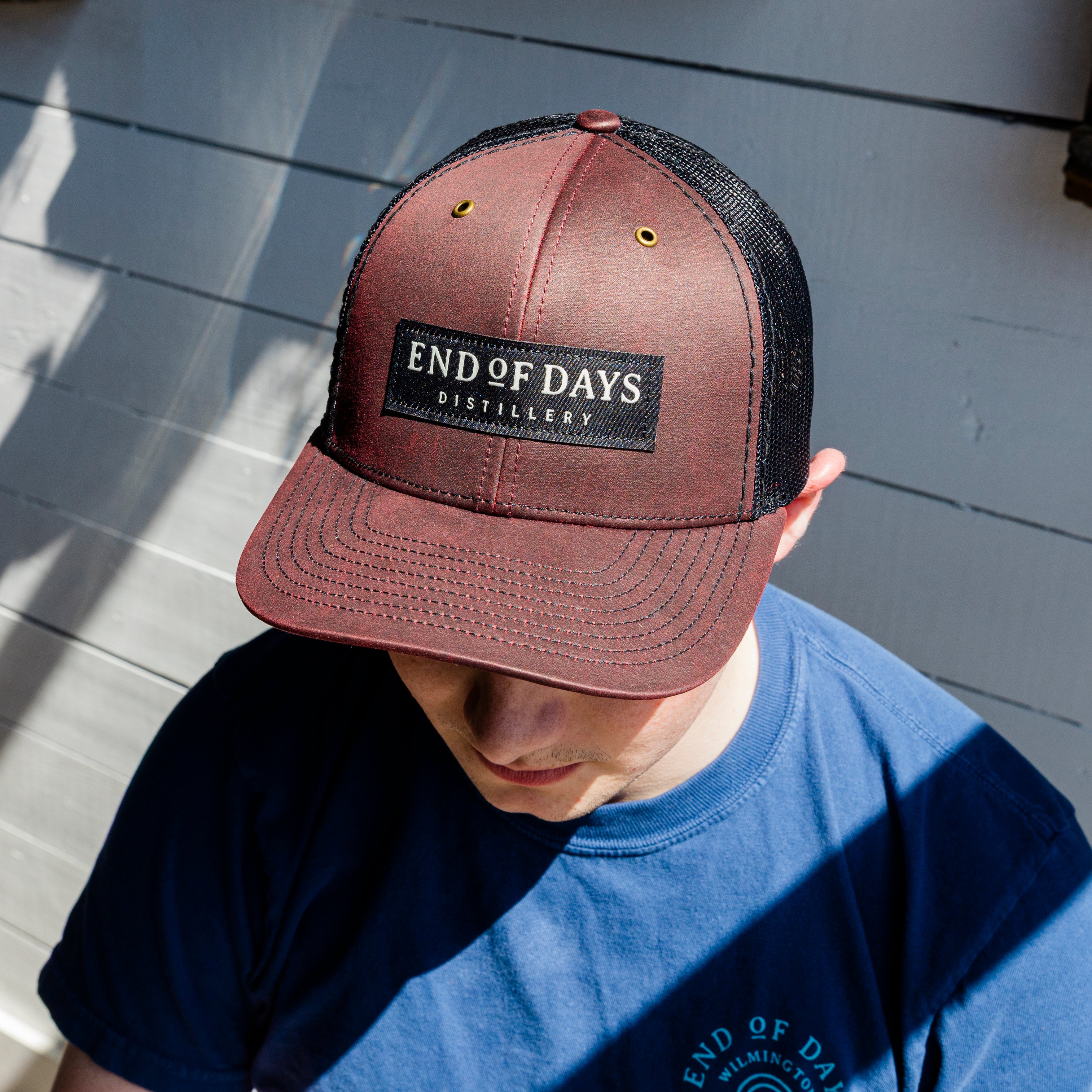 Woven Label Trucker Hat