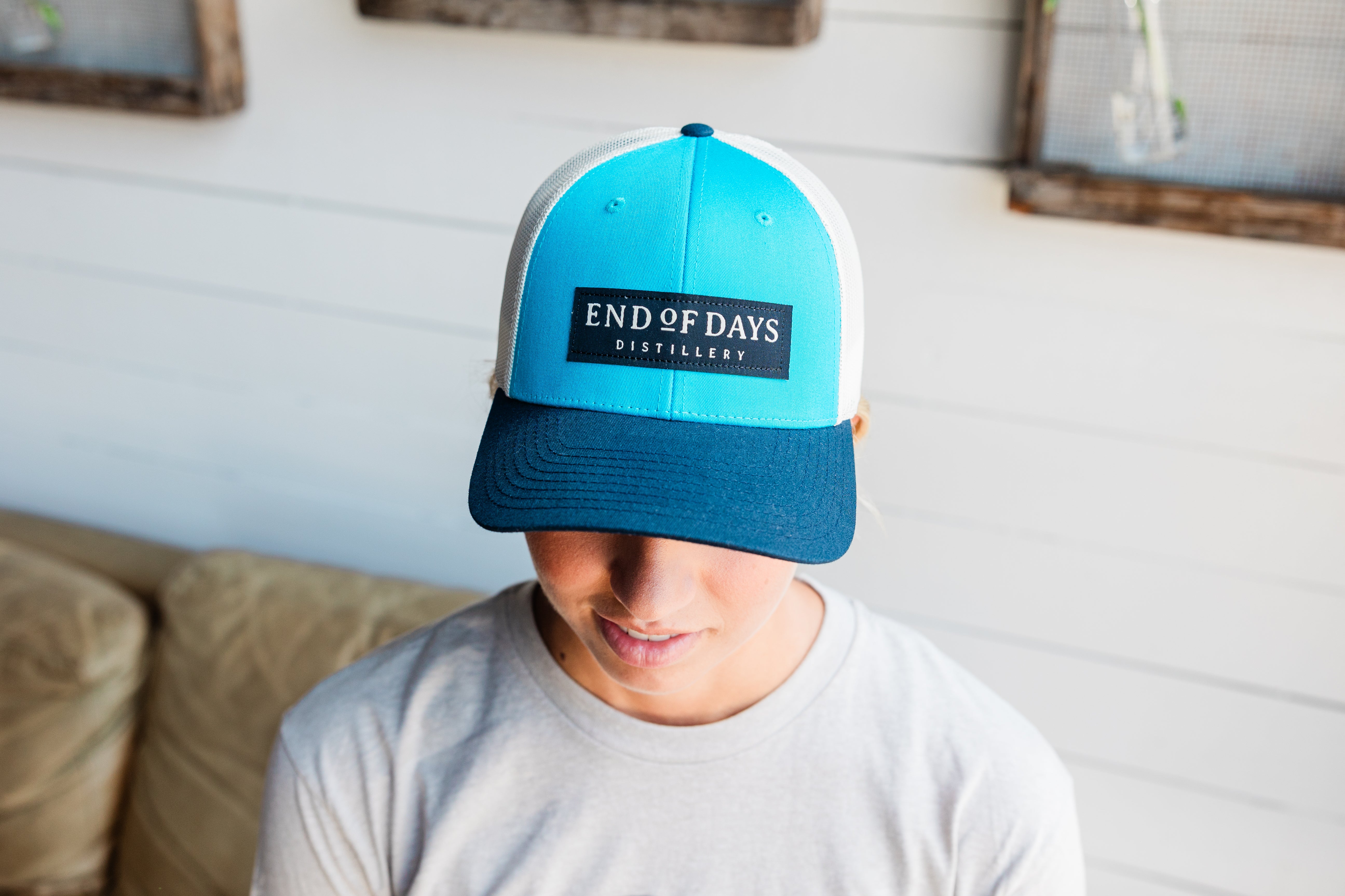 Woven Label Trucker Hat