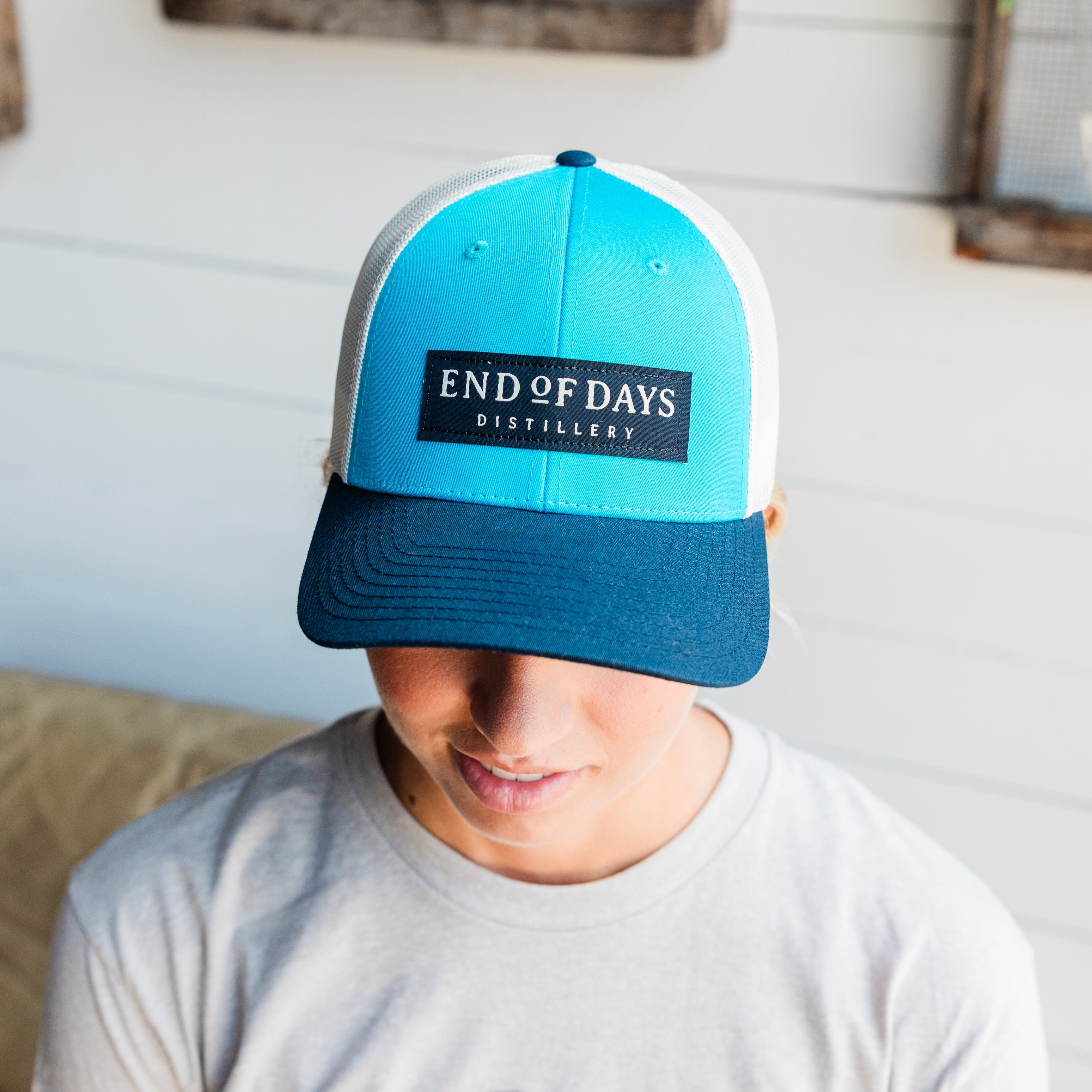 Woven Label Trucker Hat