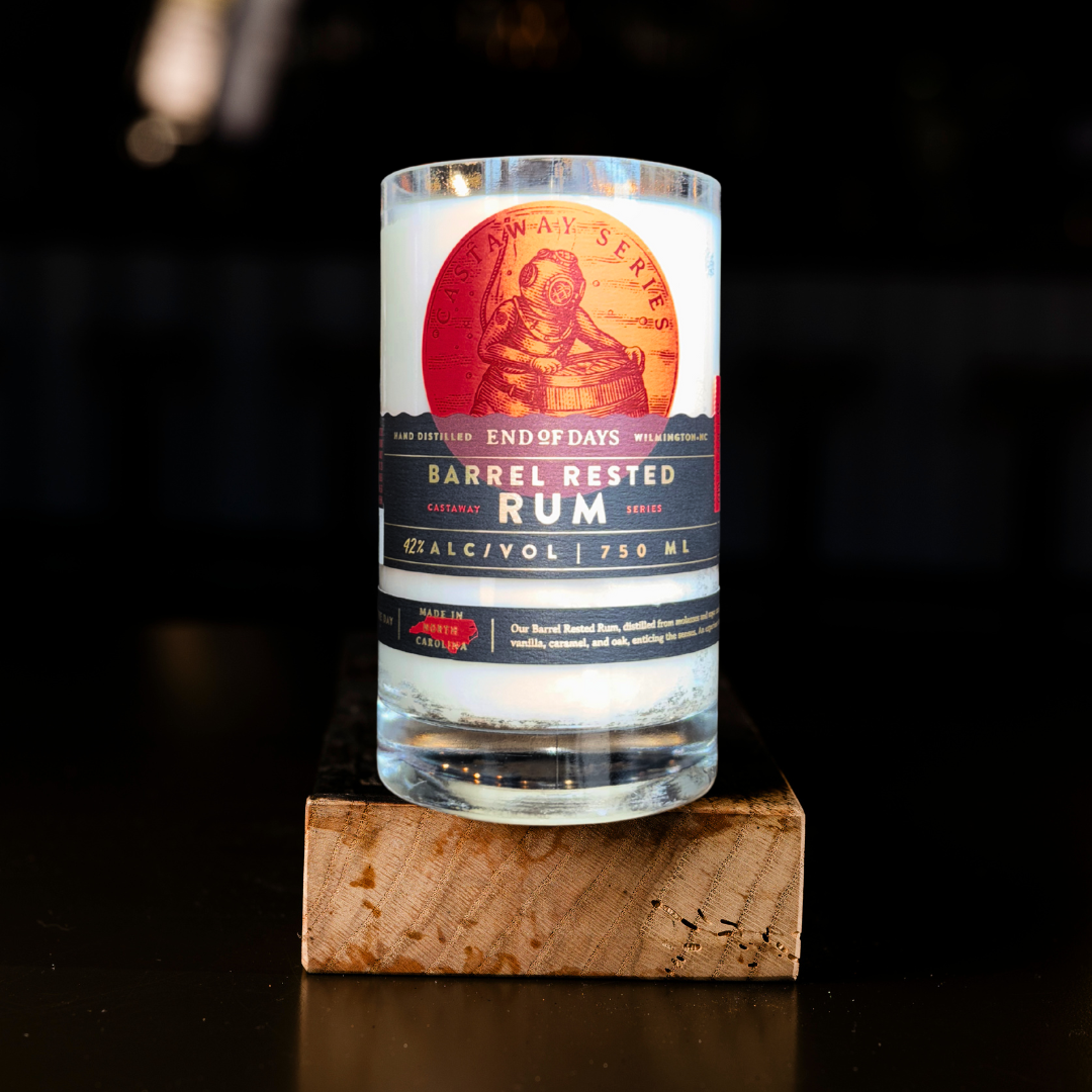 Soy Recycled Bottle Candle