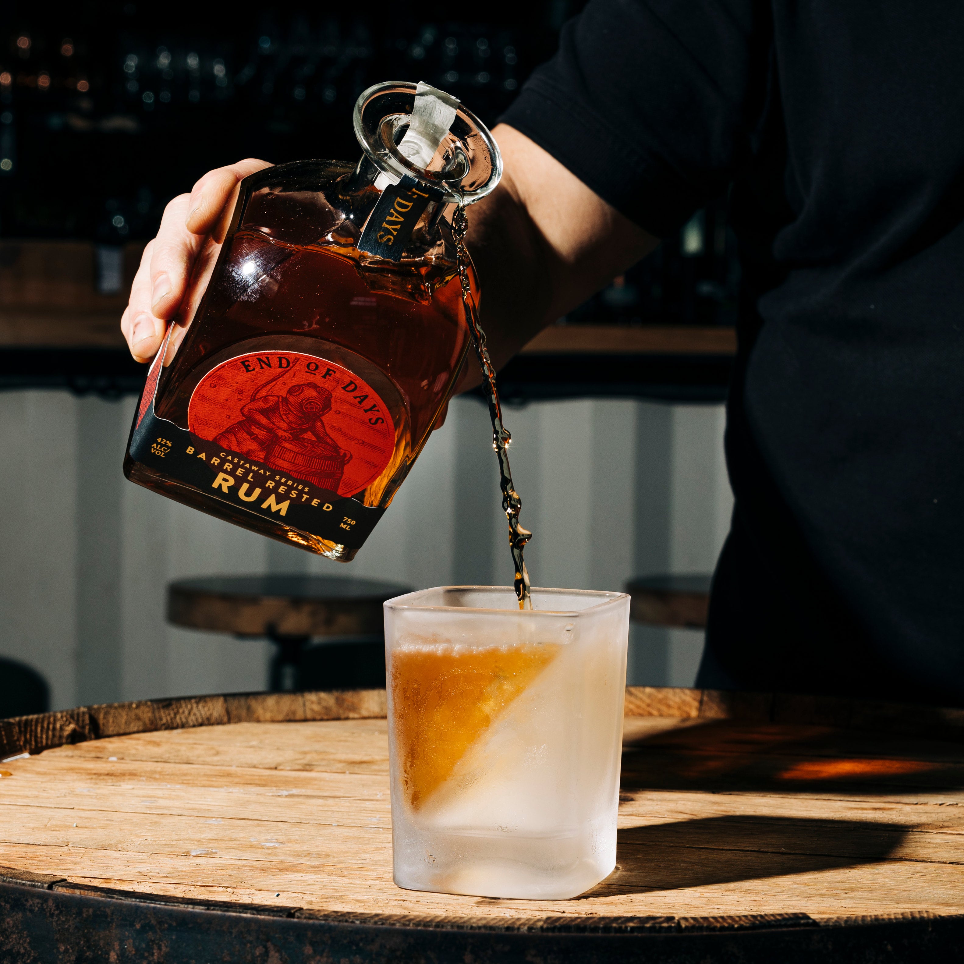 Etched Corkcicle Whiskey Wedge