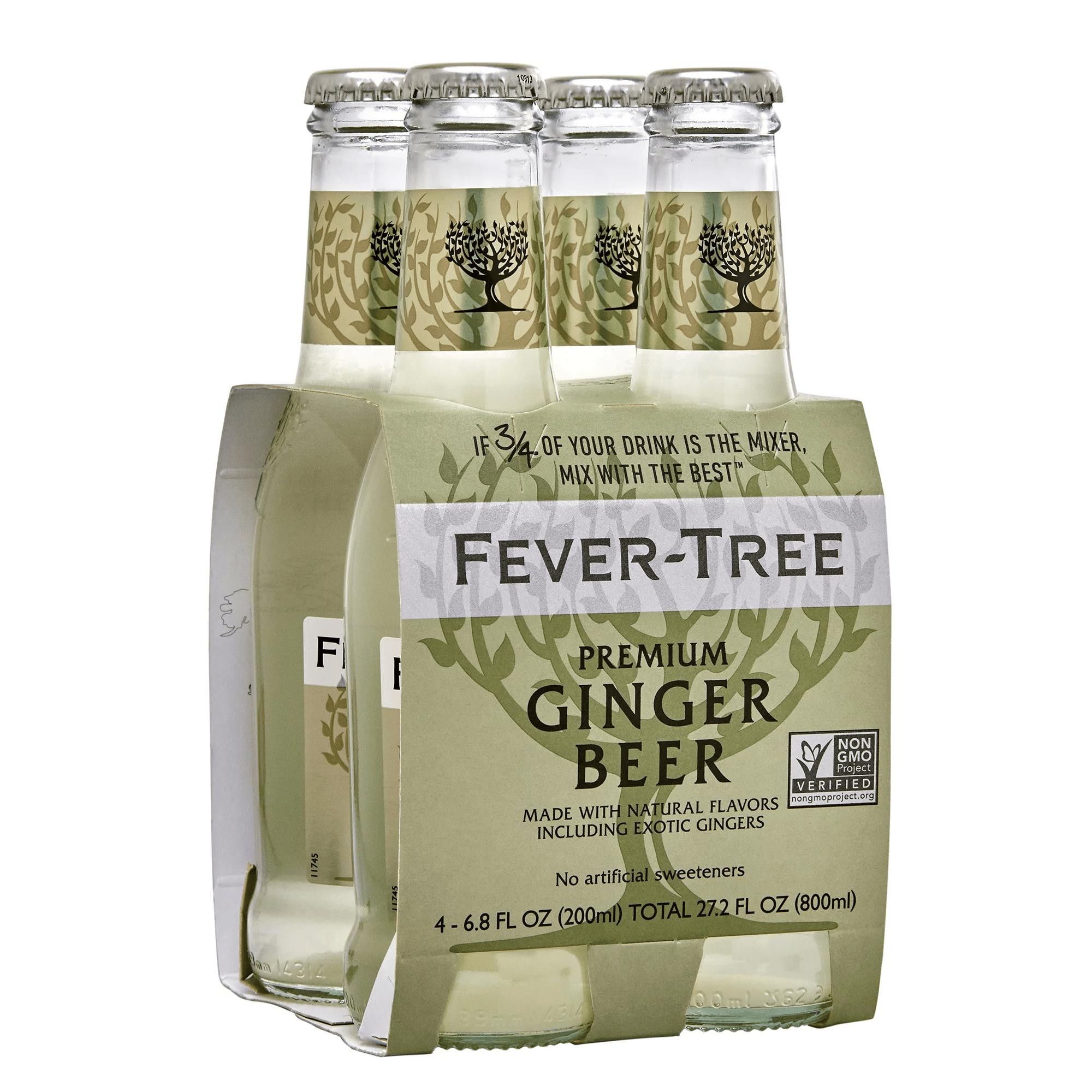Fever Tree Ginger Beer 4 Pack