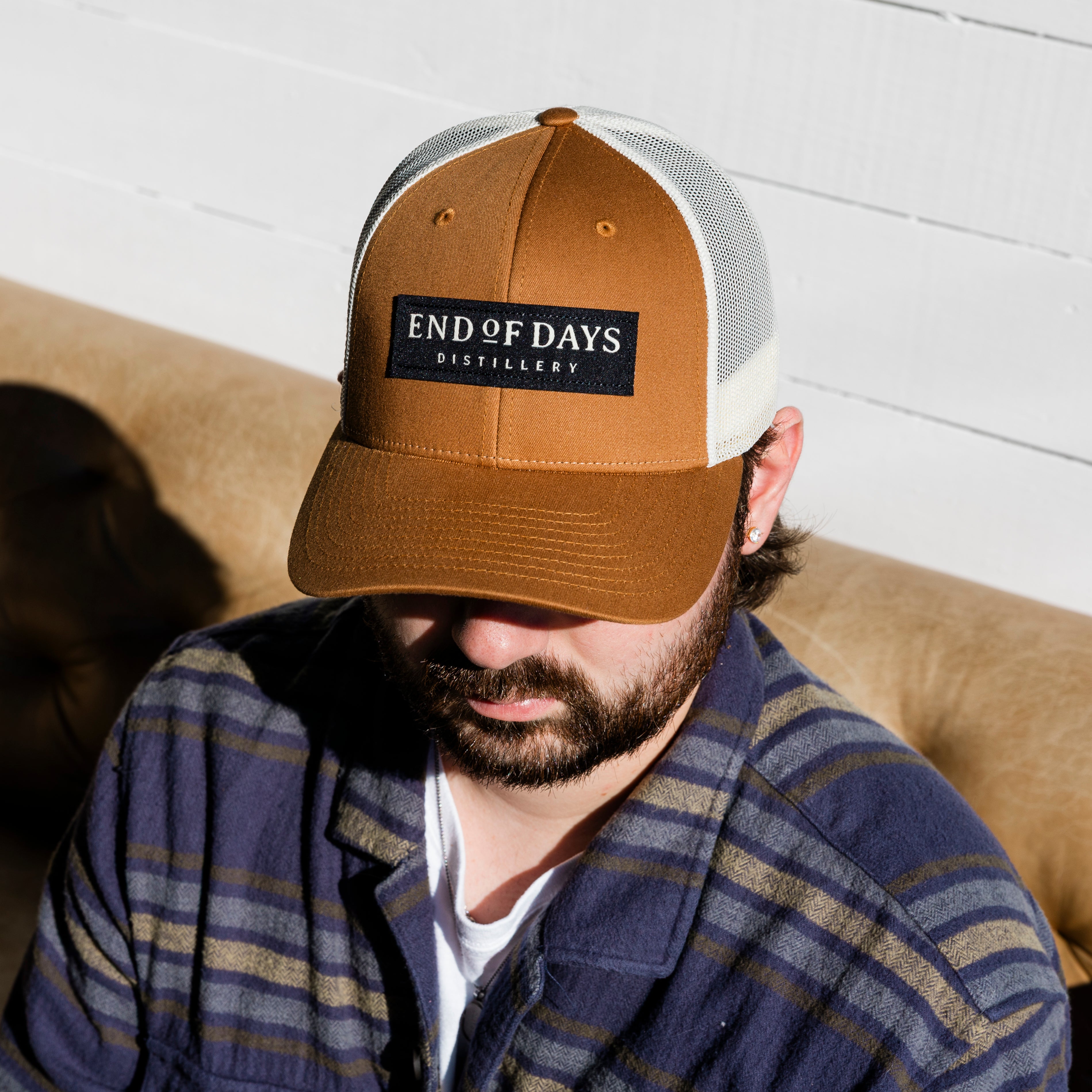 Woven Label Trucker Hat
