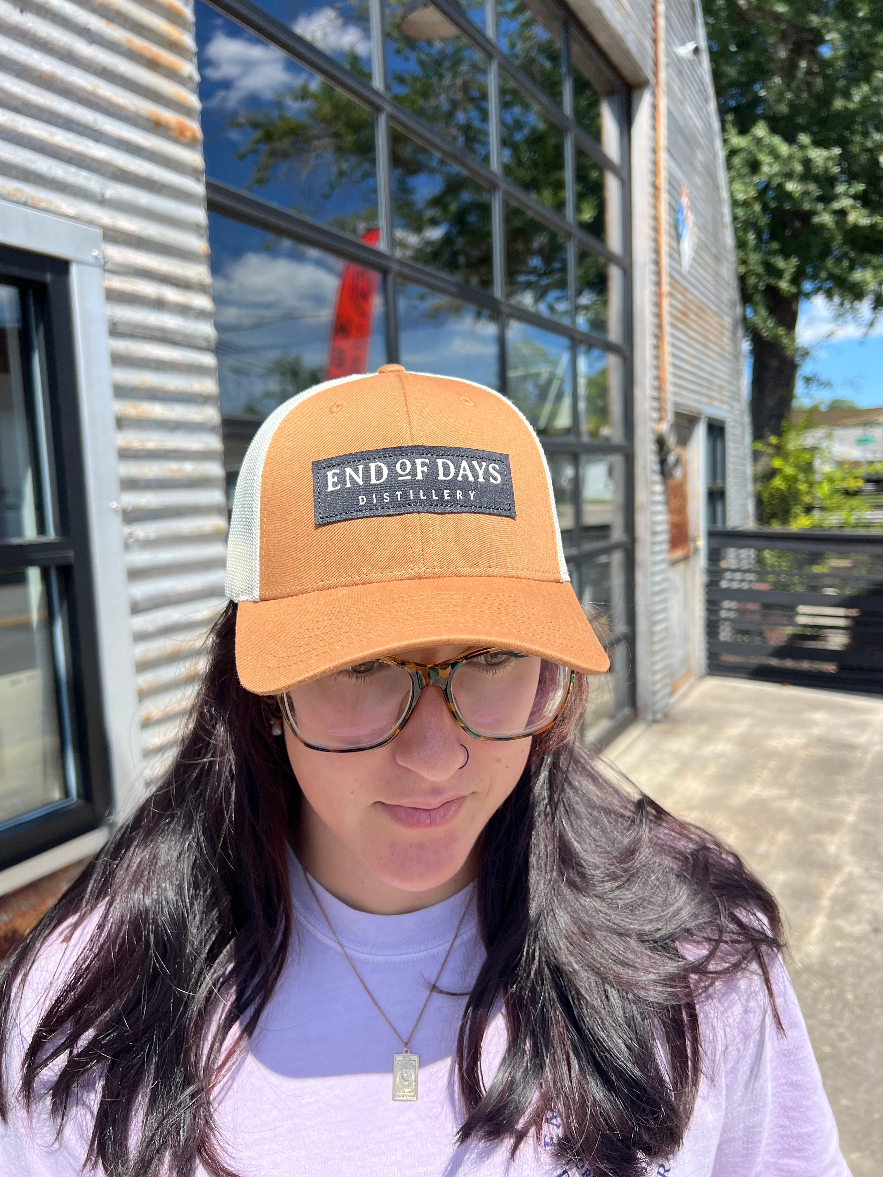 Woven Label Trucker Hat