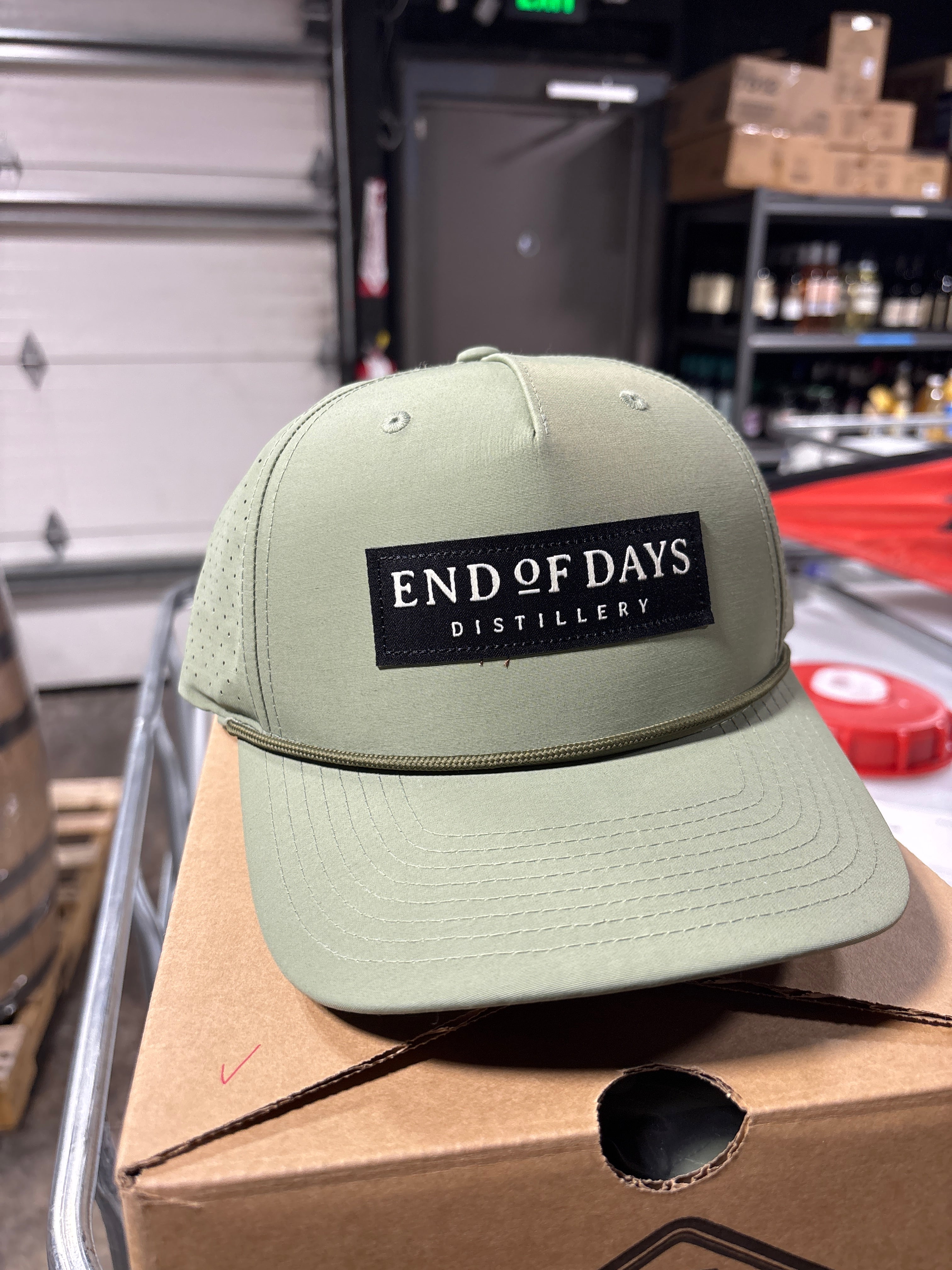 Woven Label Performance Rope Hat