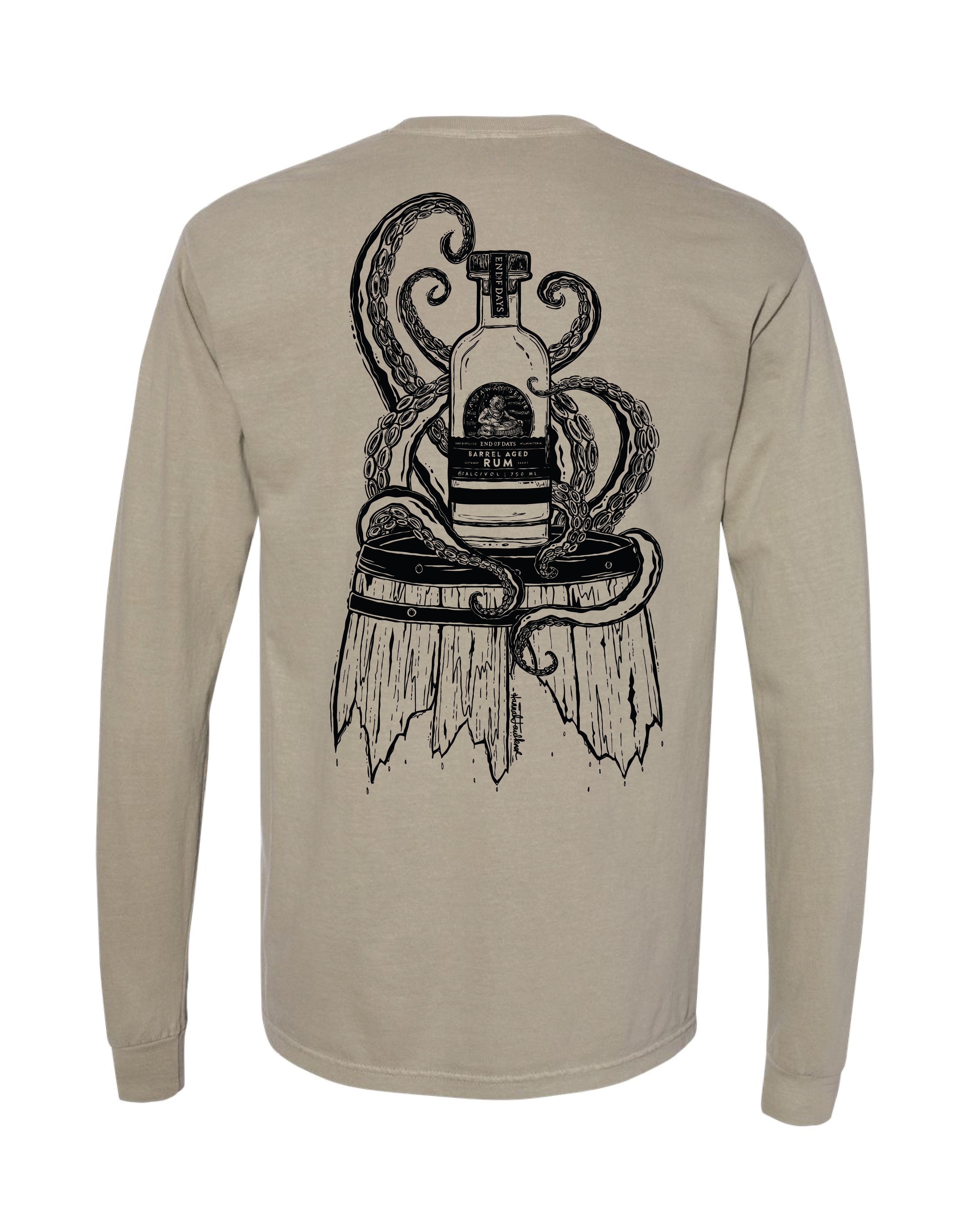 Long Sleeve Octopus Shirt