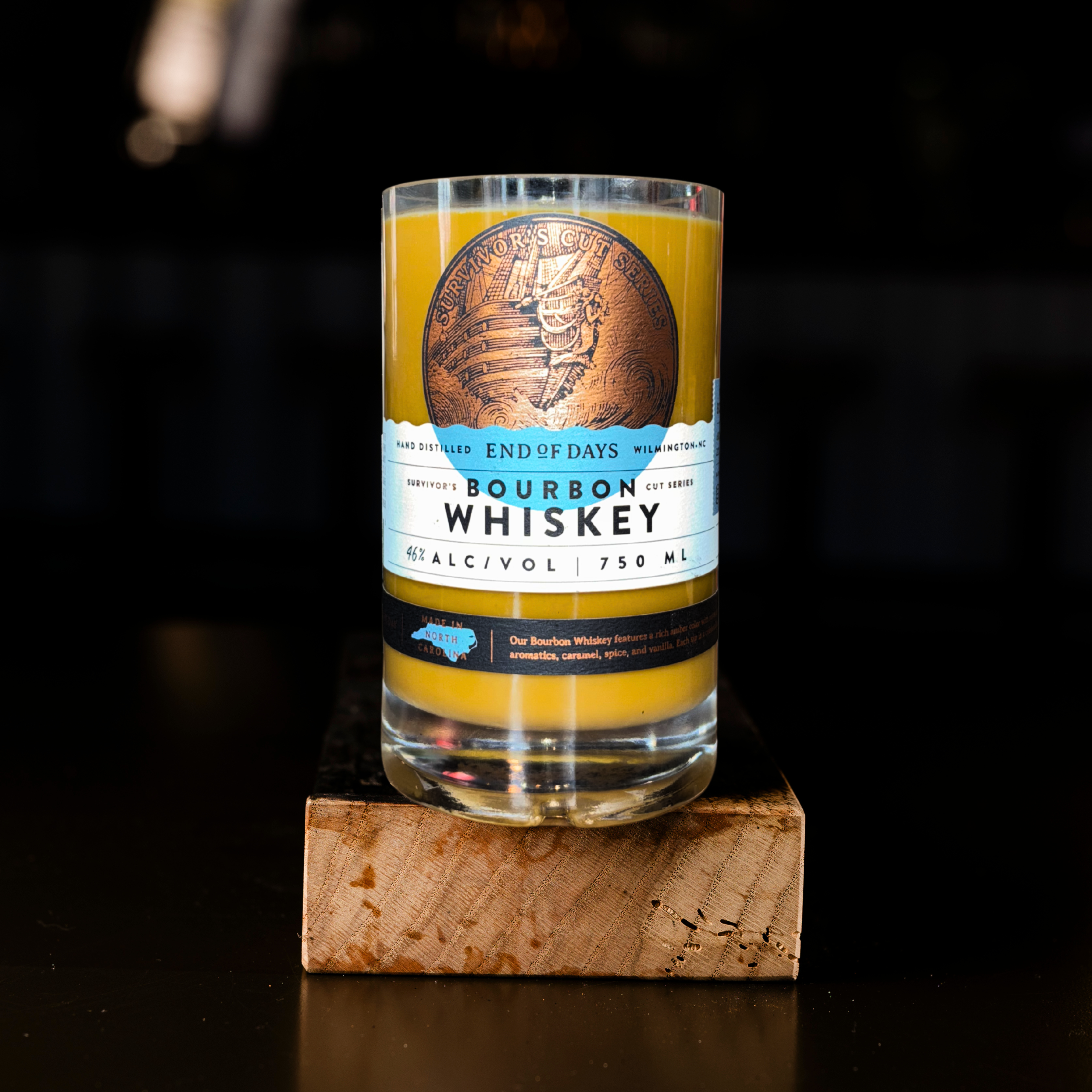 Soy Recycled Bottle Candle