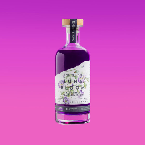 Luna Bloom Purple Butterfly Pea Gin